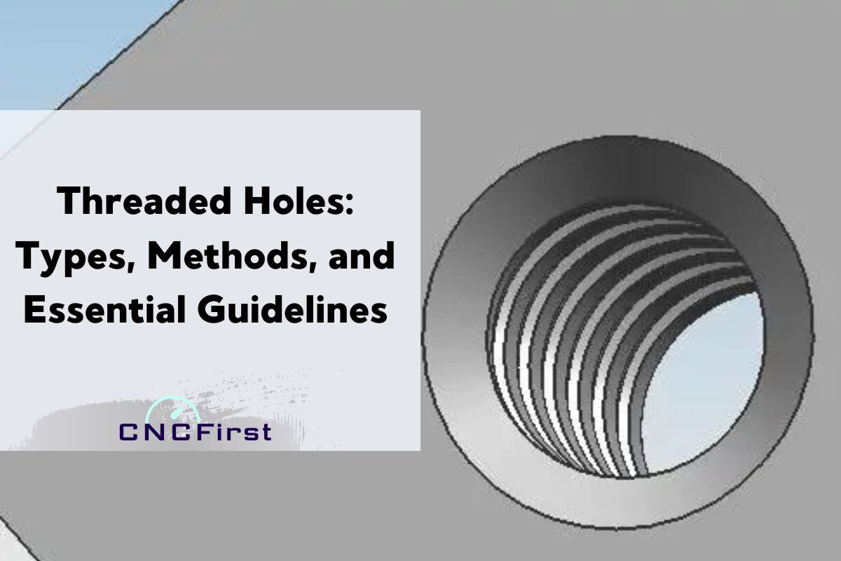 treaded holes